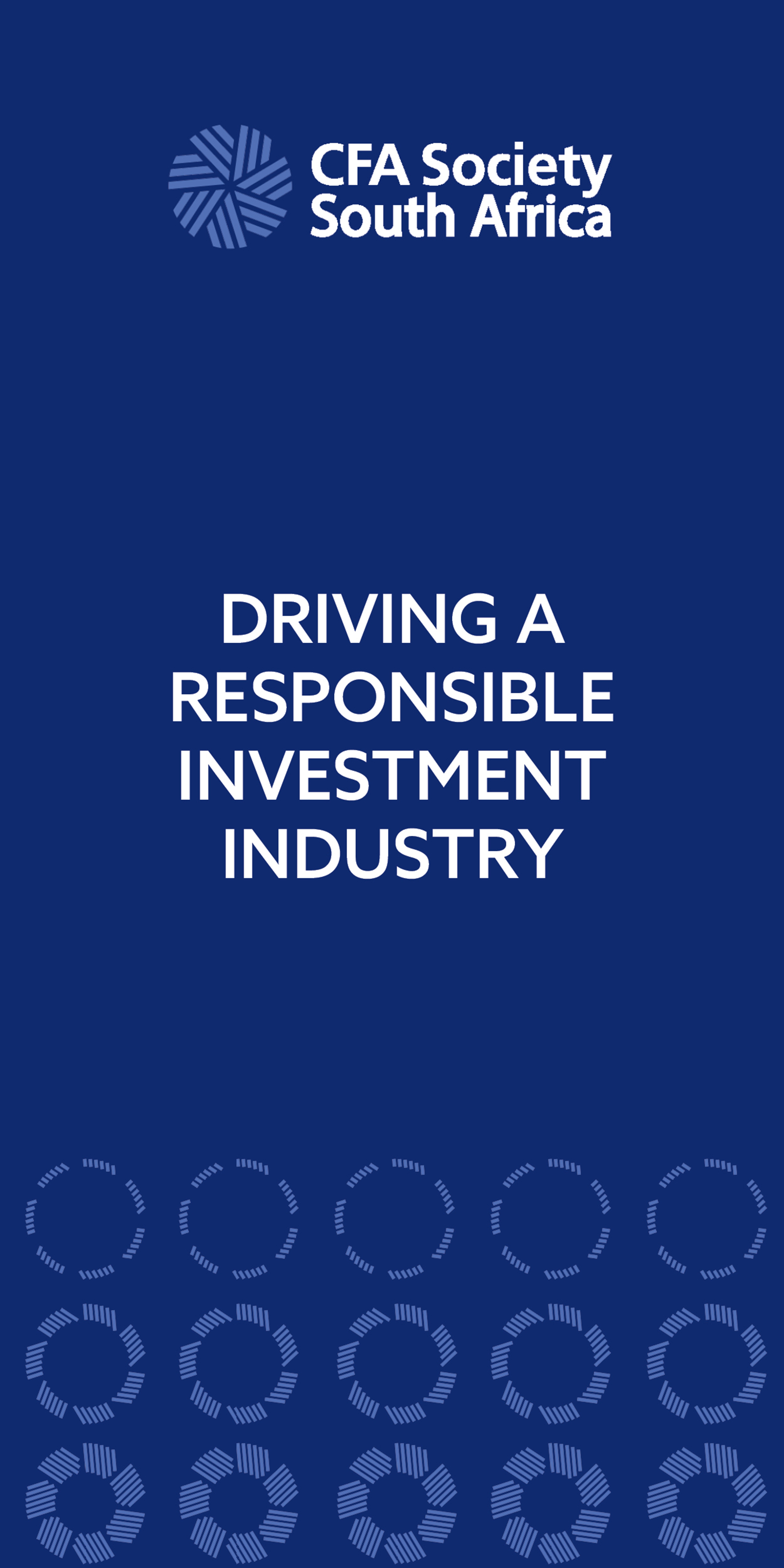 Driving a Responsible Investment Industry