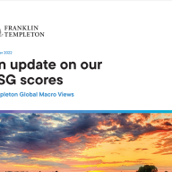 Templeton Global Macro Views ‘An update on our ESG scores’