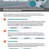 Independance that drives better outcomes