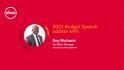 2021 Budget Speech with Roy Mutooni