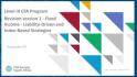 Level III CFA Program Revision session: Fixed Income - Index-Based Strategies