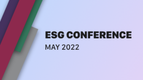 ESG Conference | May 2022