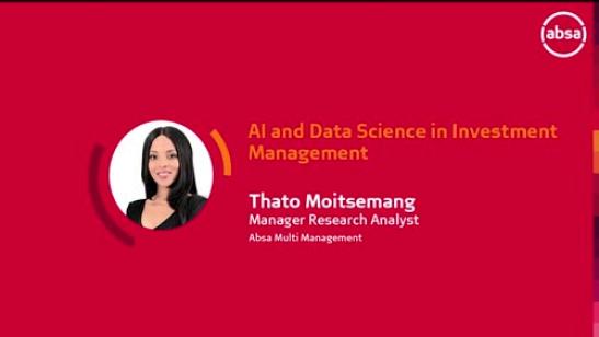 AI and Data Science in Investment Management