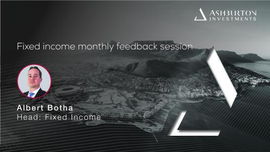Albert Botha | Fixed Income monthly feedback session– January 2021