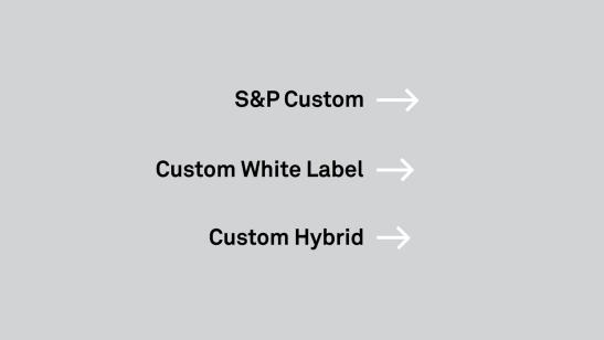 What Can S&P DJI's Custom Indexing Do for You?