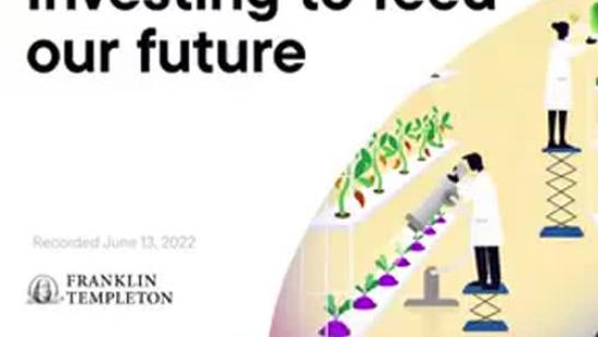 Food innovation: Investing to feed our future
