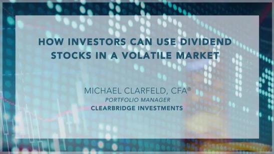 How Investors Can Use Dividend Stocks In A Volatile Market