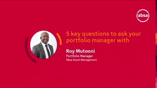 5 key questions to ask your portfolio manager