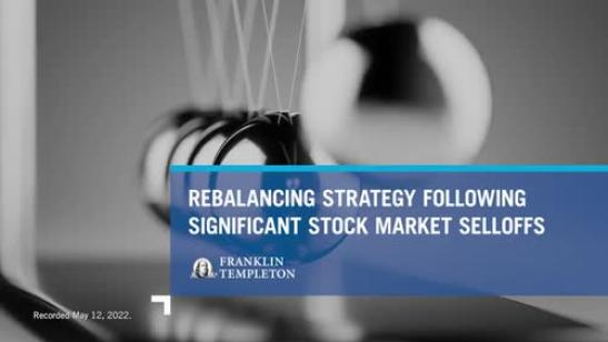 Rebalancing Strategy Following Significant Stock Market Selloffs