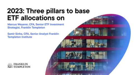2023: Three pillars to base ETF allocations on