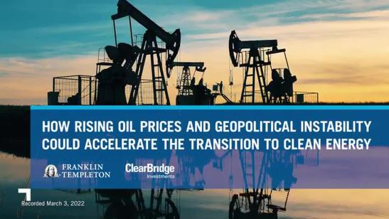 How Rising Oil Prices and Geopolitical Instability Could Accelerate the Transition to Clean Energy