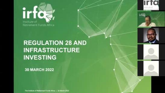 Regulation 28 update and infrastructure investing