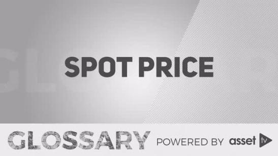 Glossary - Spot Price
