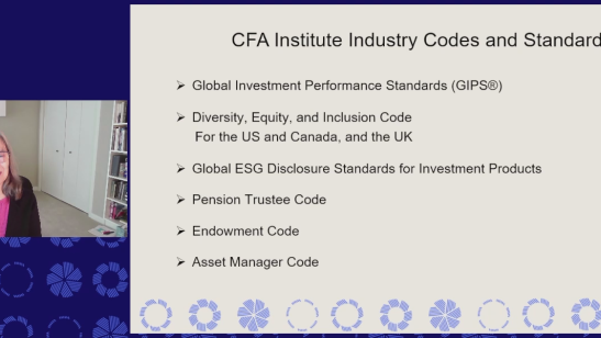 CFA Institute Asset Manager Code of Professional Conduct Information Session