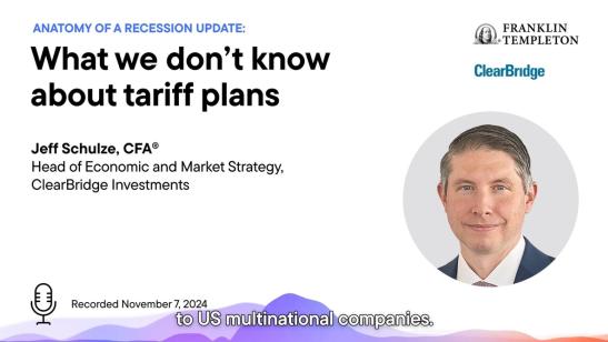 Anatomy of a Recession Update: What we don’t know about tariff plans