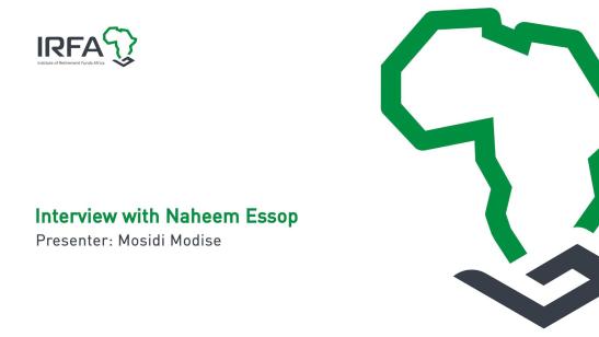 IRFA Conference 2025 I Interview with Naheem Essop