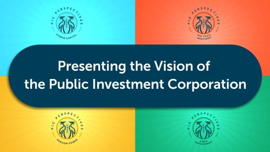 PIC Perspectives: G20 Dialogues I Presenting the Vision of the Public Investment Corporation