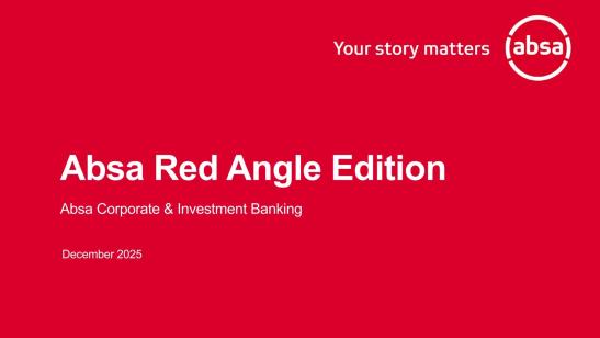 Absa Red Angle Edition I December 2025