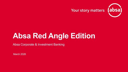 Absa Red Angle Edition I March 2026