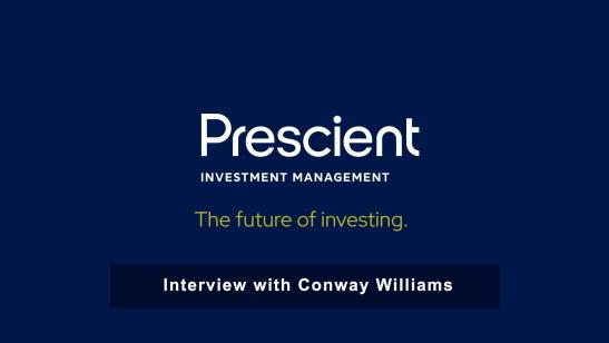 Prescient Investment Management I Infrastructure Conference 2026 - Interview with Conway Williams