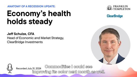 Anatomy of a Recession Update: Economy’s health holds steady