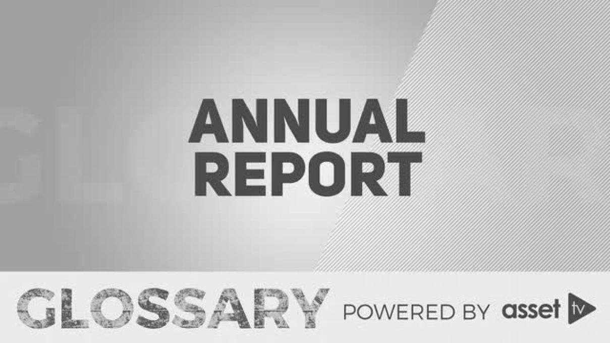 Glossary - Annual Report