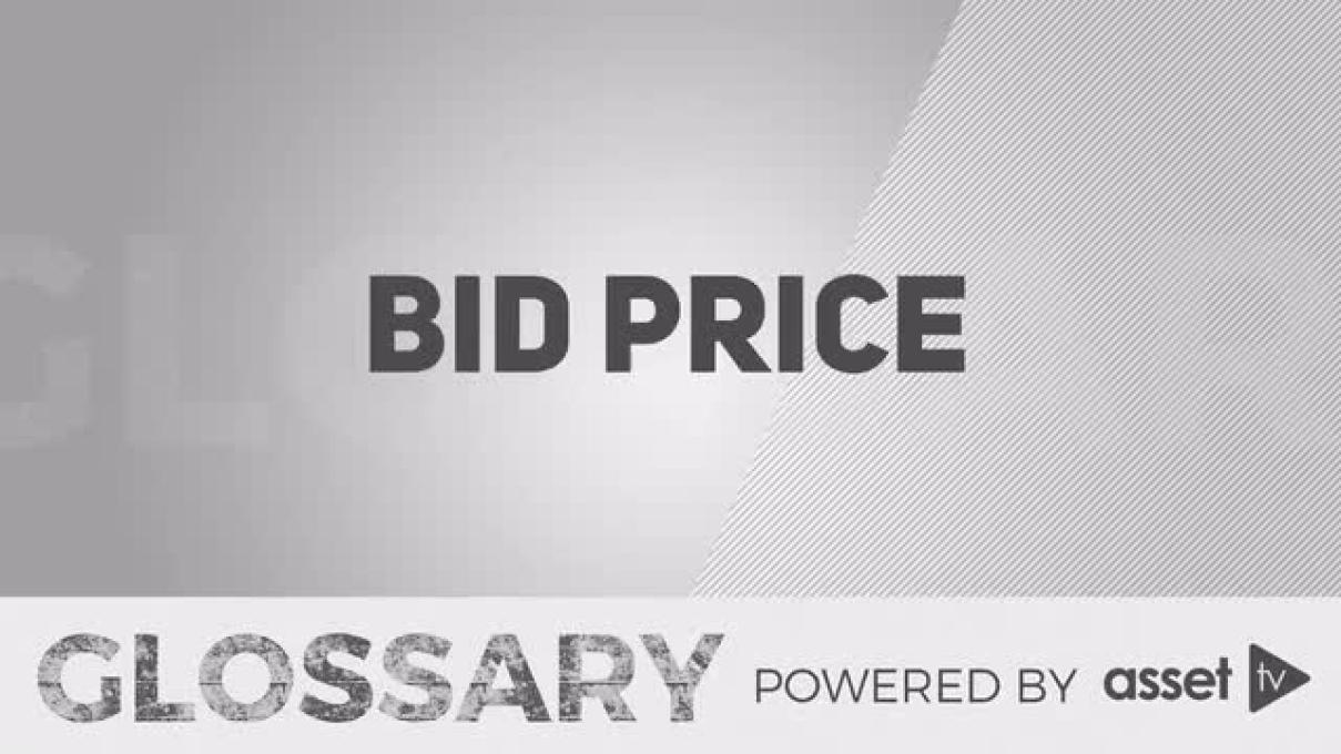 Glossary - Bid Price