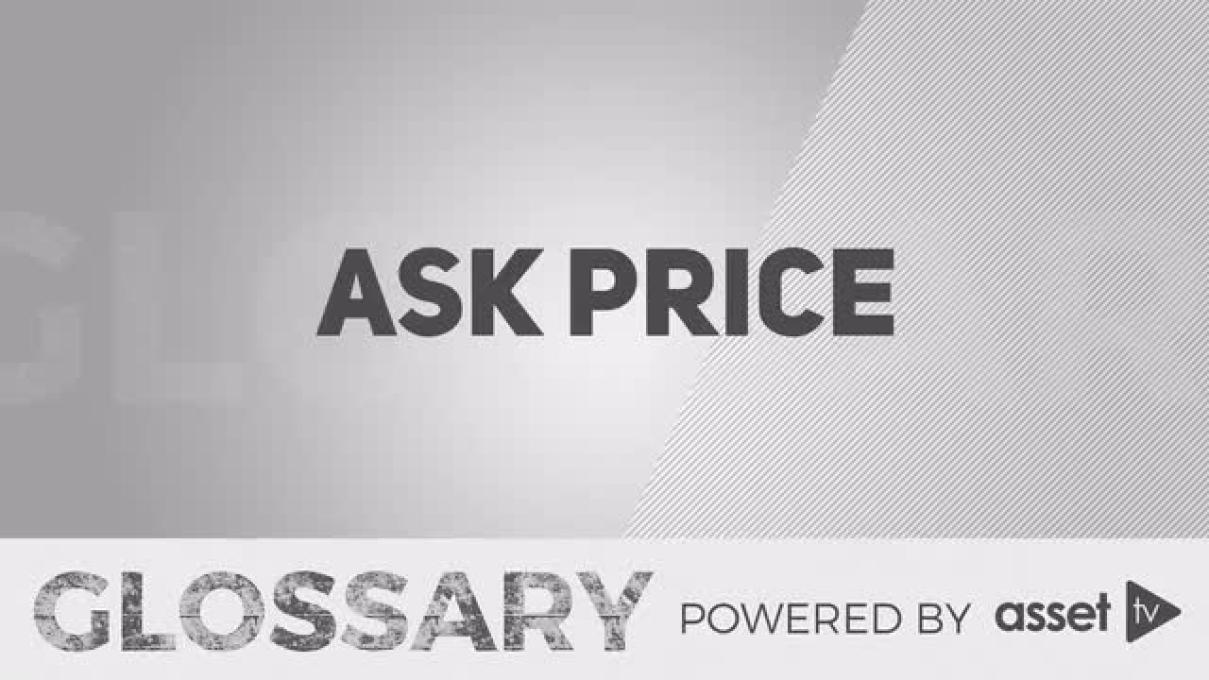 Glossary - Ask Price