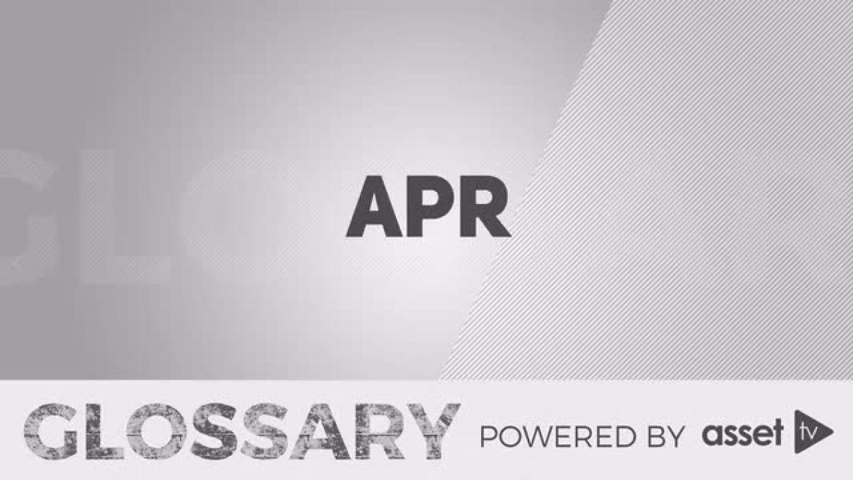 Glossary - Annual Percentage Rate (APR)